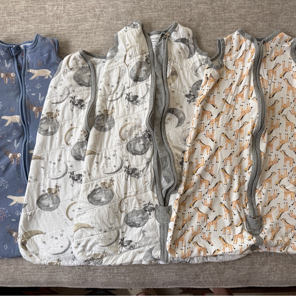Burt's Bees Organic Kids Sleep Sacks Bundle of 4!